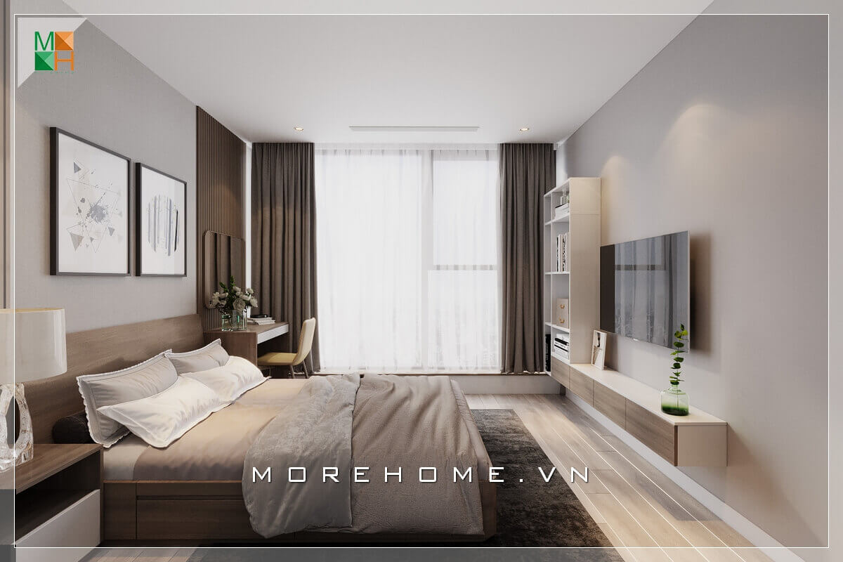 [CẬP NHẬT] 10+ mẫu giường ngủ chung cư hiện đại đẹp tiện nghi và sang trọng